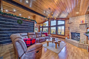 Mountaintop Paradise with Hot Tub, Game Room and Views